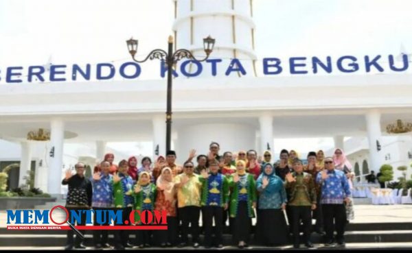 Wawali Kota Bengkulu bersama Kepala BPKAD dan OPD Terima Kunjungan Kerja Wali Kota Metro